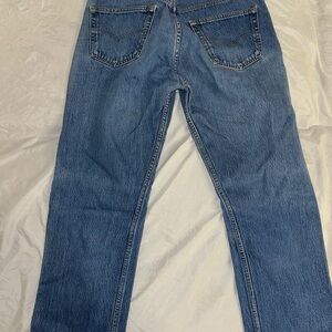 Levi’s Original 501 straight leg button-fly jeans